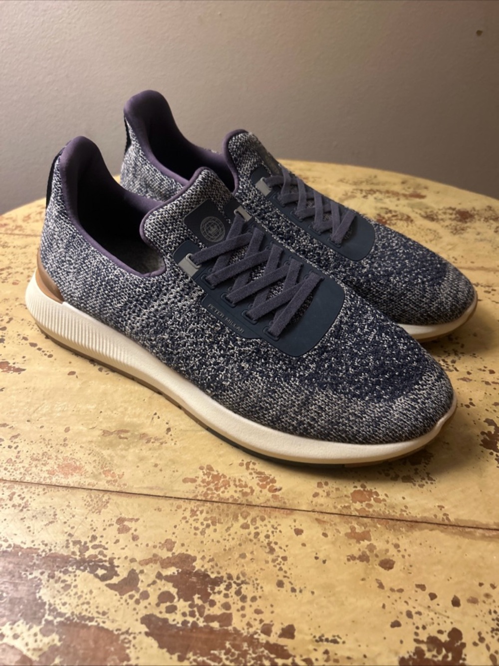 Peter Millar Hyperlight Apollo Sneakers Nebula Blue Mens 9.5